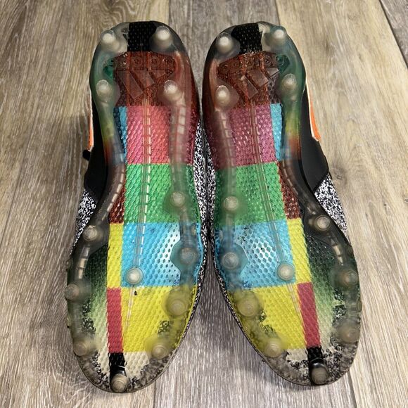 Adidas Mens US Size 11 Gray Freak Ghost Lace Up Football Cleats EF3486 Shoes - Picture 11 of 12